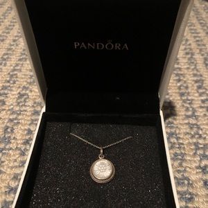 Pandora Daisy Signet Necklace
